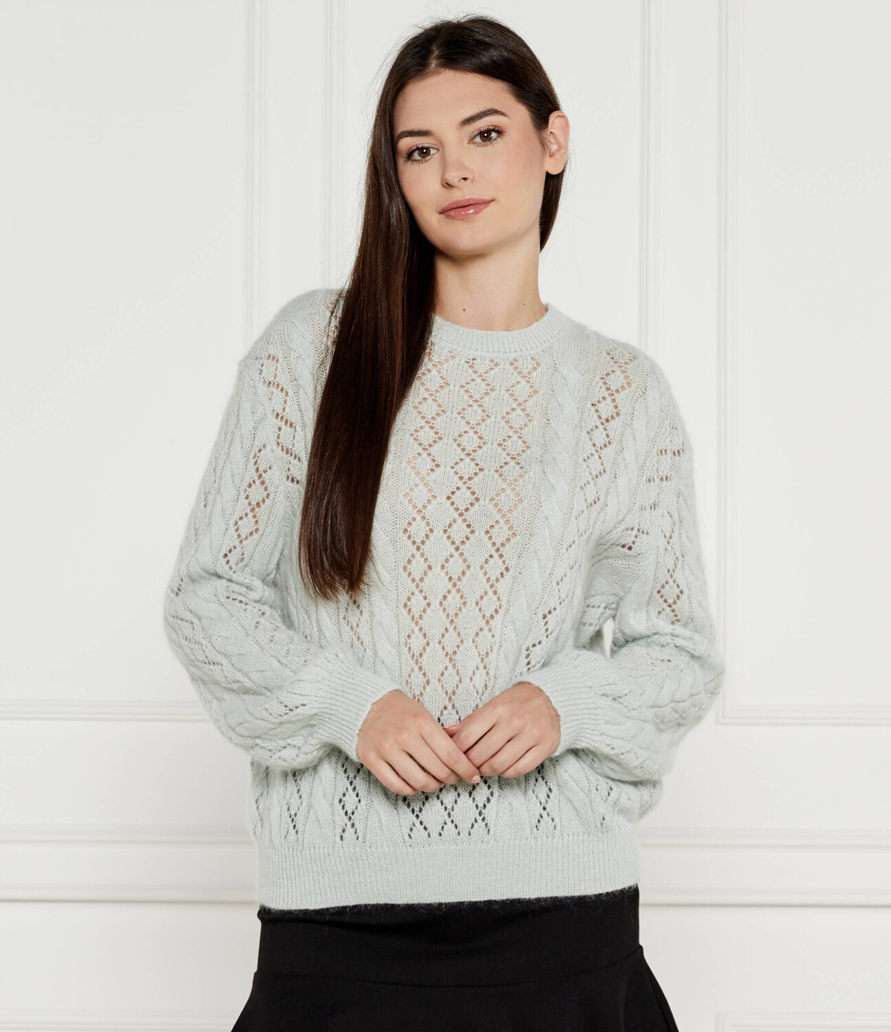 

Свитер TWINSET Loose fit, цвет menta