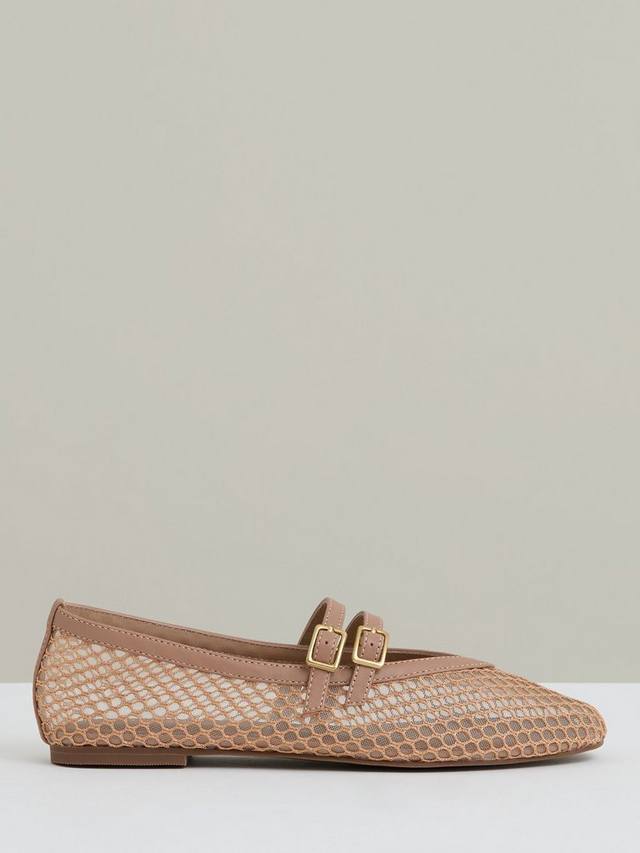 Туфли-мэри джейн Elspeth Reiss, Neutral
