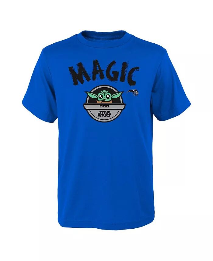 

Футболка Big Boys and Girls Blue Orlando Magic Star Wars The Child Outerstuff