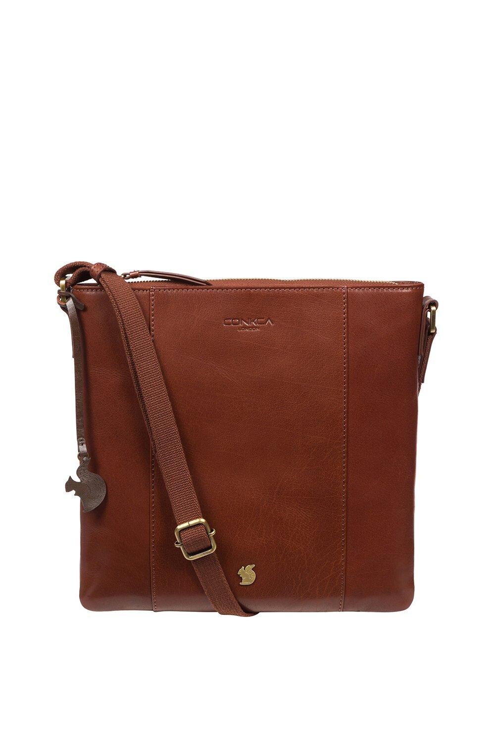 

Кожаный клатч через плечо 'Sol' Conkca London, коричневый