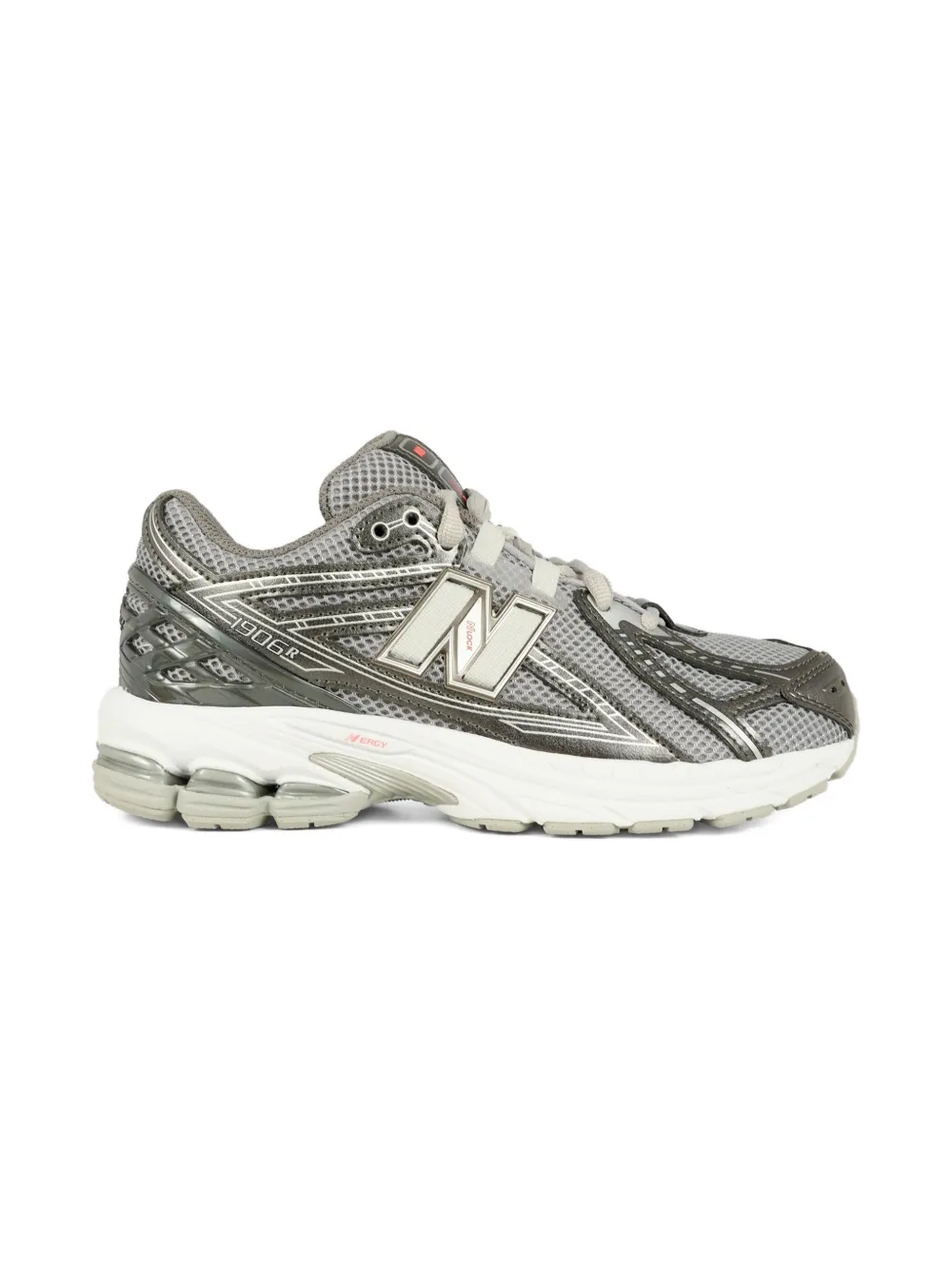 Кроссовки 1906 на шнуровке New Balance Kids, серый — фото 2