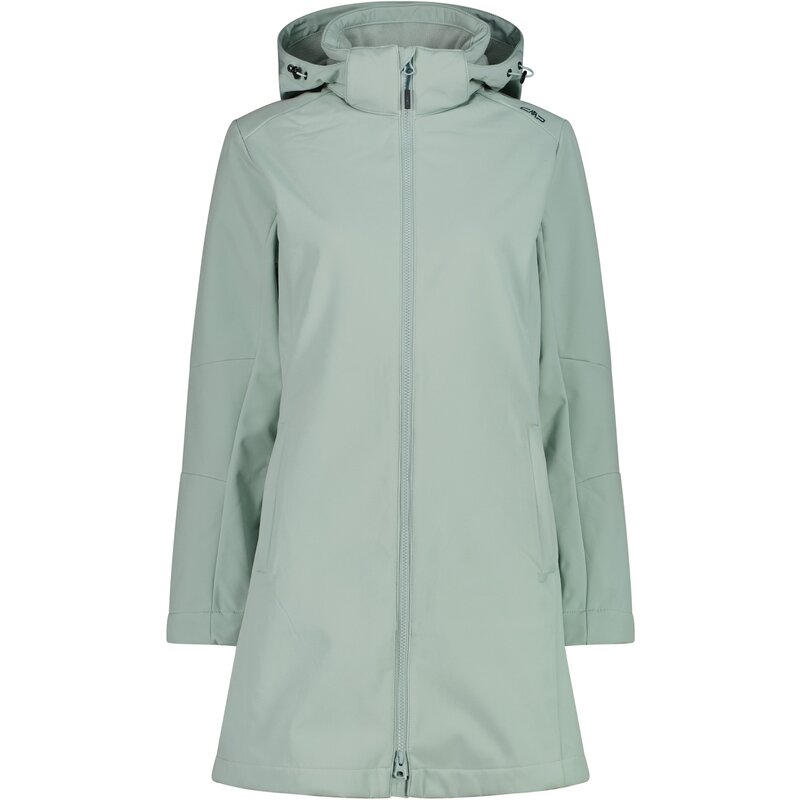 

Функциональная куртка с капюшоном, софтшелловое пальто Cmp, зеленый