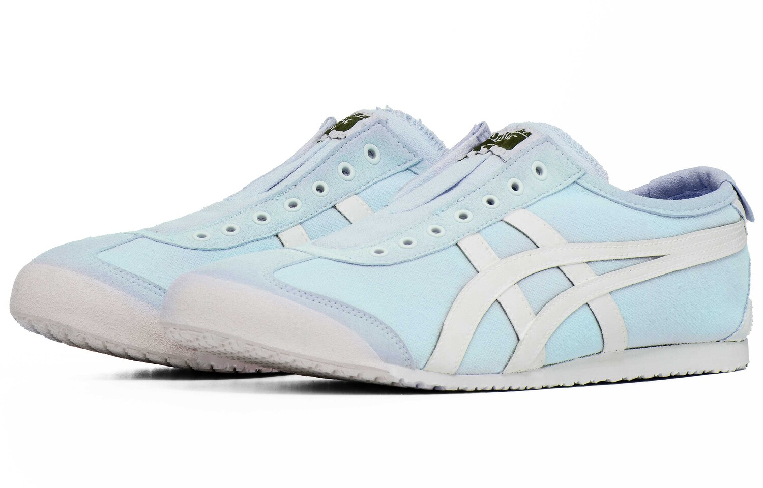 Кроссовки Onitsuka Tiger MEXICO 66 Lifestyle Shoes Unisex Low-top Blue/white, голубой — фото 3
