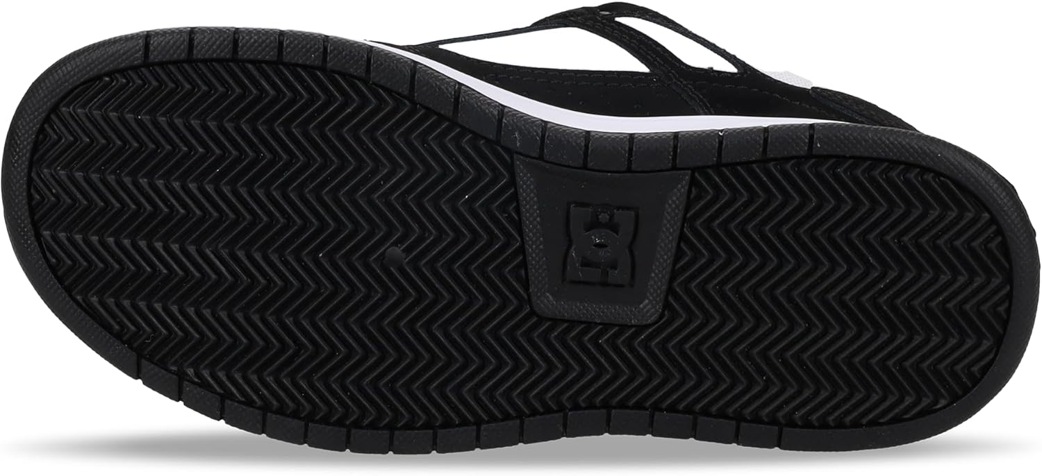 Детские кроссовки DC Shoes унисекс Stag, белый/черный/синий — фото 4