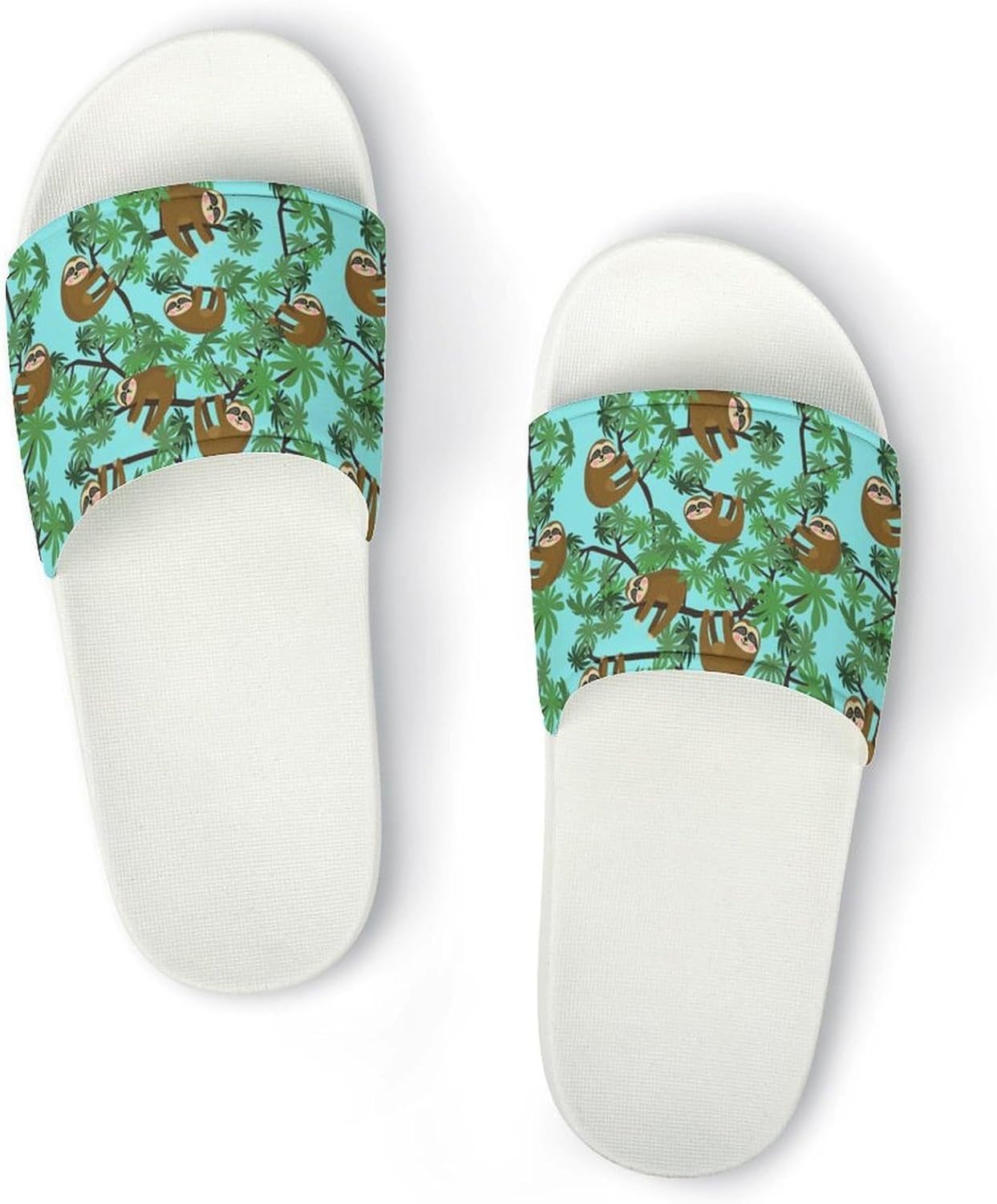 

Унисекс сланцы Skull And Roses - сланцы с принтом - можно носить дома или на улице Generic, белый