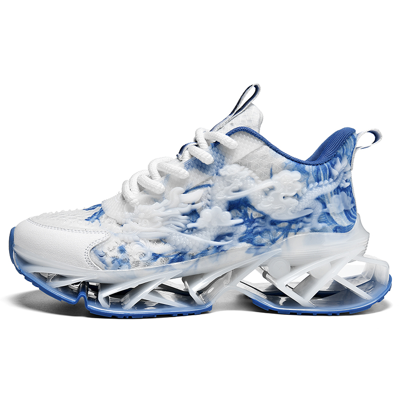

Низкие массивные кроссовки мужские NANJIREN, Blue And White Porcelain