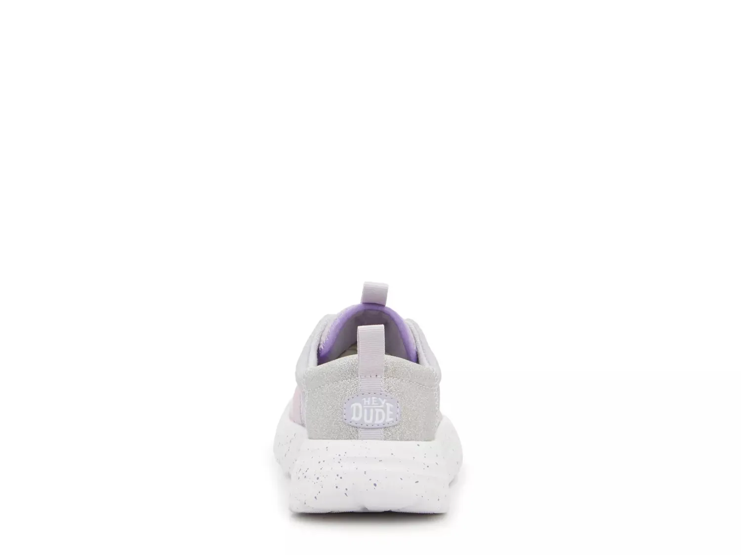 Кроссовки-слипоны HEYDUDE Sirocco Play — детские, фиолетово-розовый омбре — фото 4