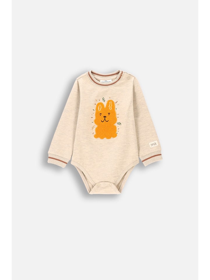 

Coccodrillo Боди с длинными рукавами бежевого цвета