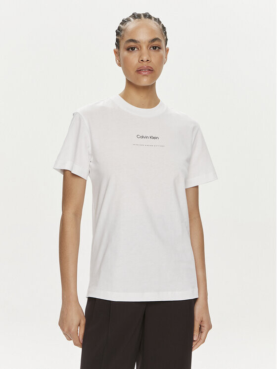 

Футболка стандартного кроя Calvin Klein, белый
