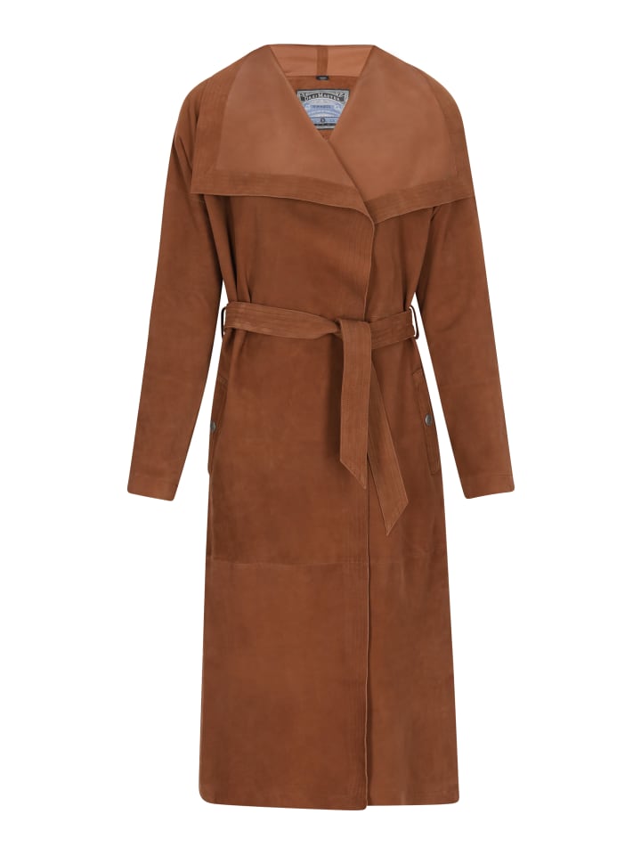 

Кожаная куртка DreiMaster Vintage, коричневый