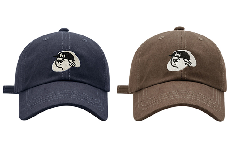 

FREE RABBITⅡ Бейсболка унисекс, 2 Pack (Navy Blue+Coffee)