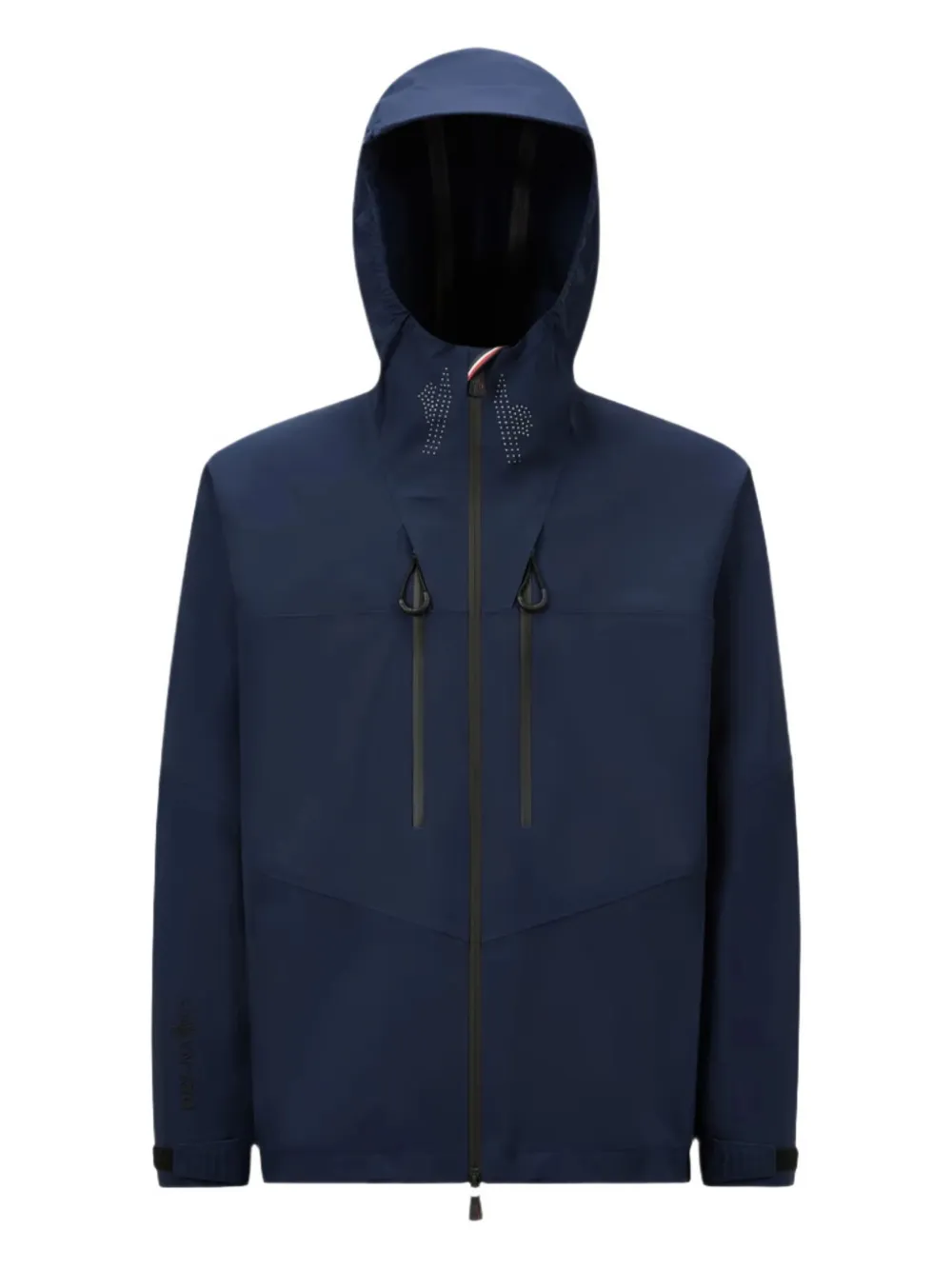 

Куртка с капюшоном и логотипом Moncler Grenoble, синий