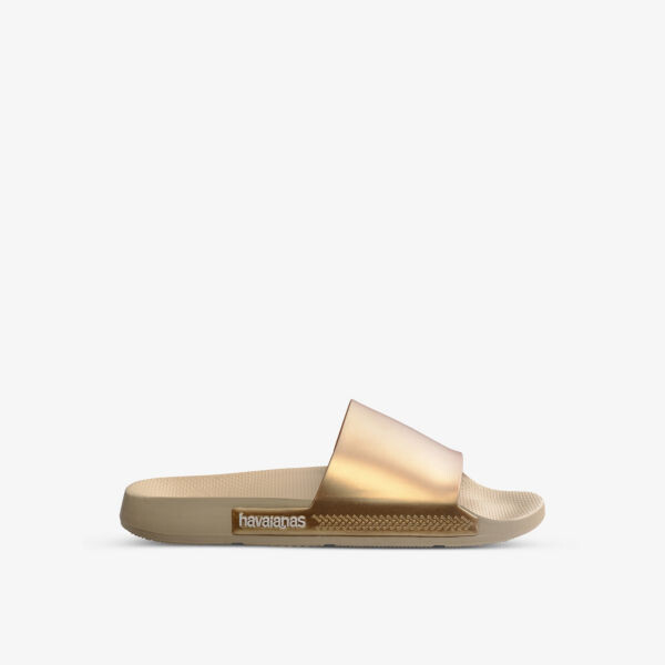 Классические металлические резиновые слайдеры Havaianas, серый