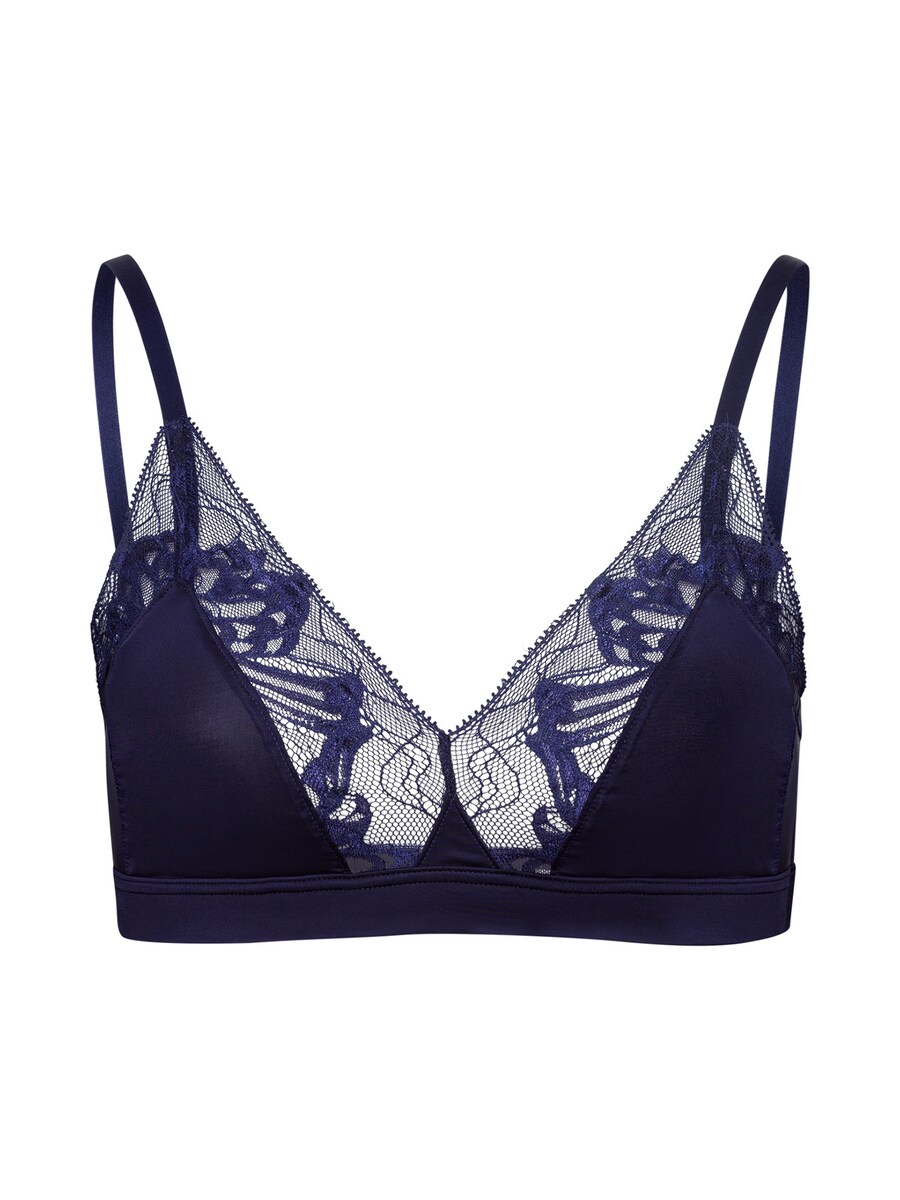 

Треугольный бюстгальтер Hanro Triangle Bra Eva, темно-синий