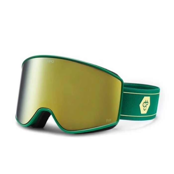 

Очки для сноуборда Fiji green gold Chpo
