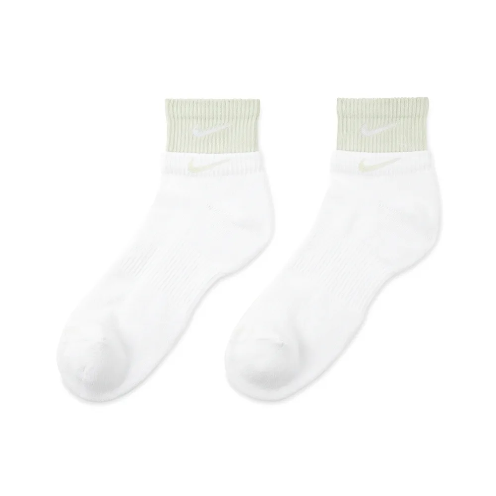 Nike Носки унисекс Everyday Plus Crew, 1 пара, белые