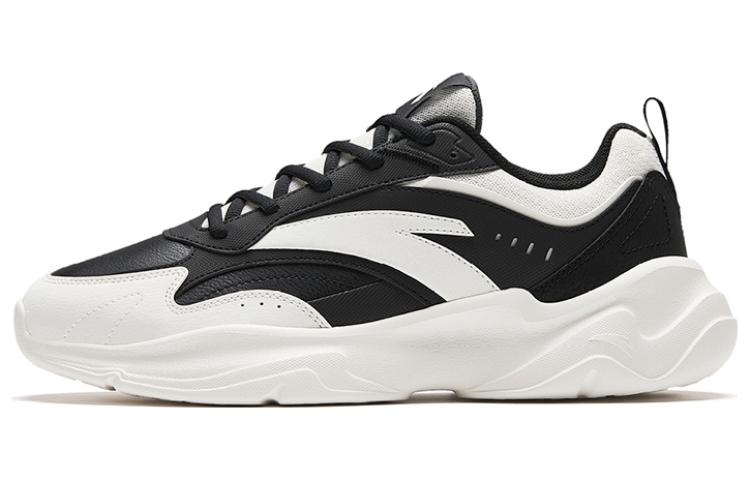 

Анта Чаобай Gz Амортизирующие противоскользящие и износостойкие низкие кеды мужские бело-черные