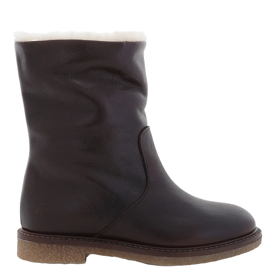 Детские кожаные ботинки Bonpoint Reglisse Wild