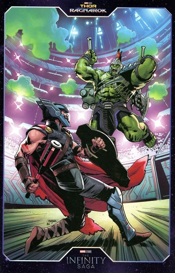 

Thor #32 Mahmud Asrar Infinity Saga Phase 3 Variant Cover with Rated Comics Acrylic Backer (Rated Comics)