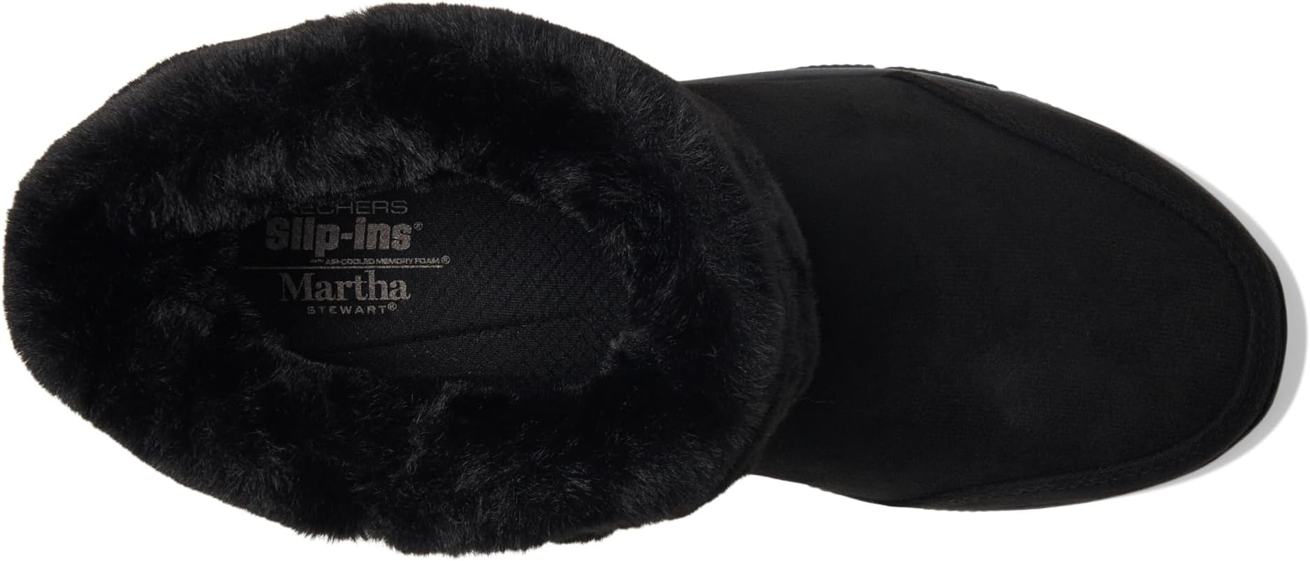 Ботинки женские SKECHERS х Martha Stewart из веганских материалов, черный — фото 2