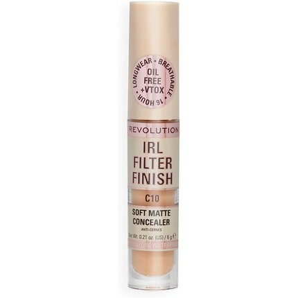 

Makeup Revolution Irl Filter Finish Консилер от среднего до полного покрытия C10 6G, Revolution Beauty