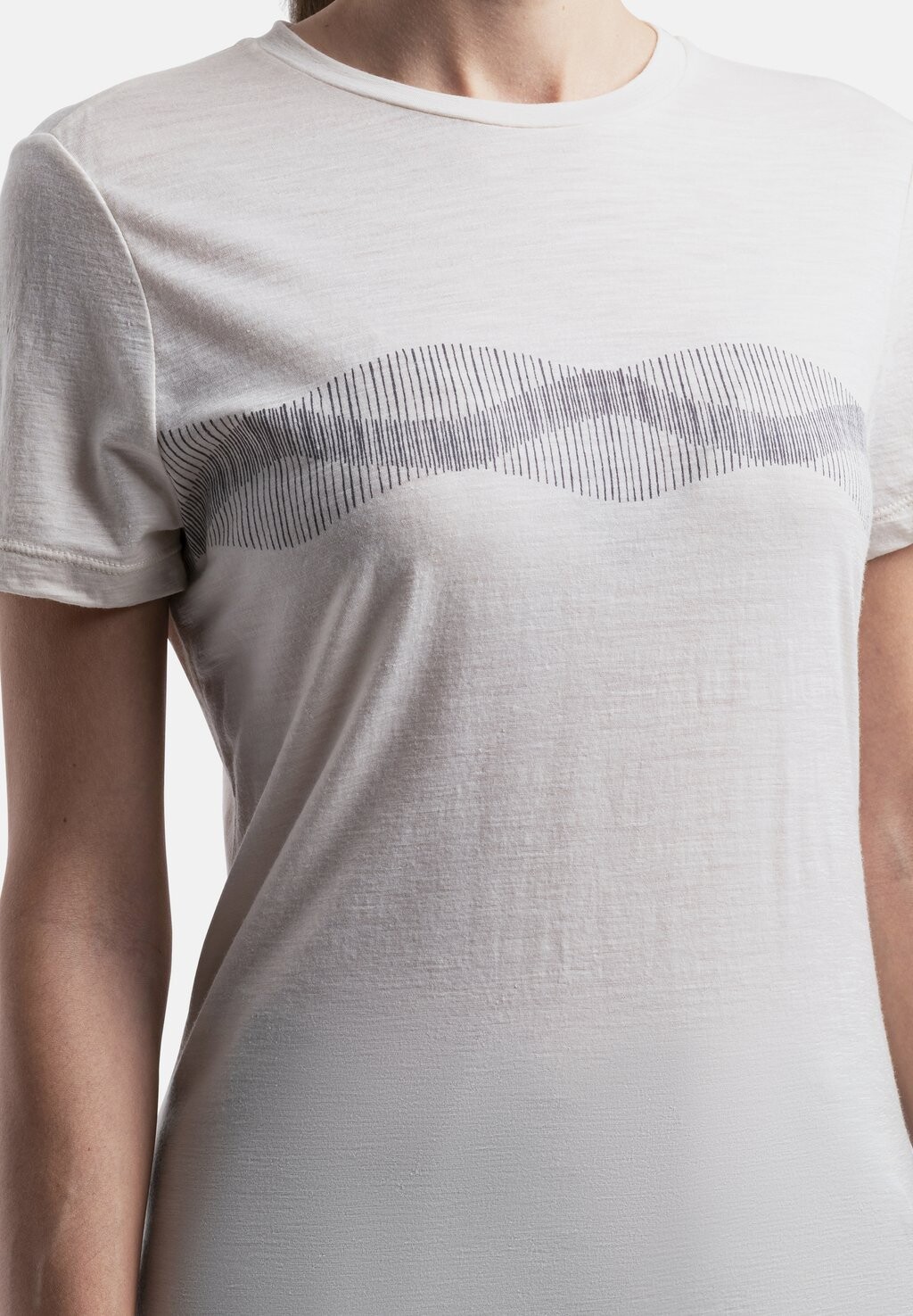 

Футболка с принтом MERINO TECH LITE GRAPHIC Icebreaker, белый
