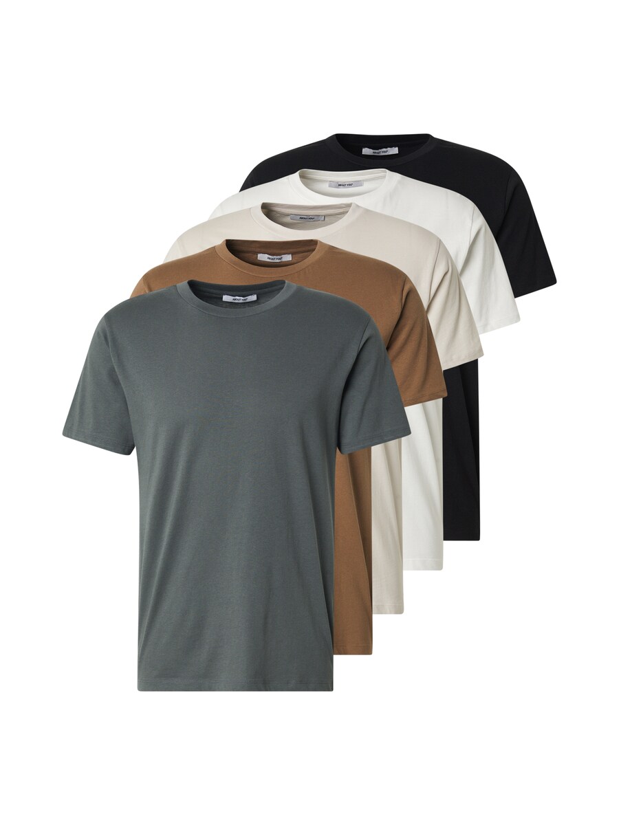 

Рубашка ABOUT YOU Peter, цвет Light beige/Pueblo/Dark green/Black/White