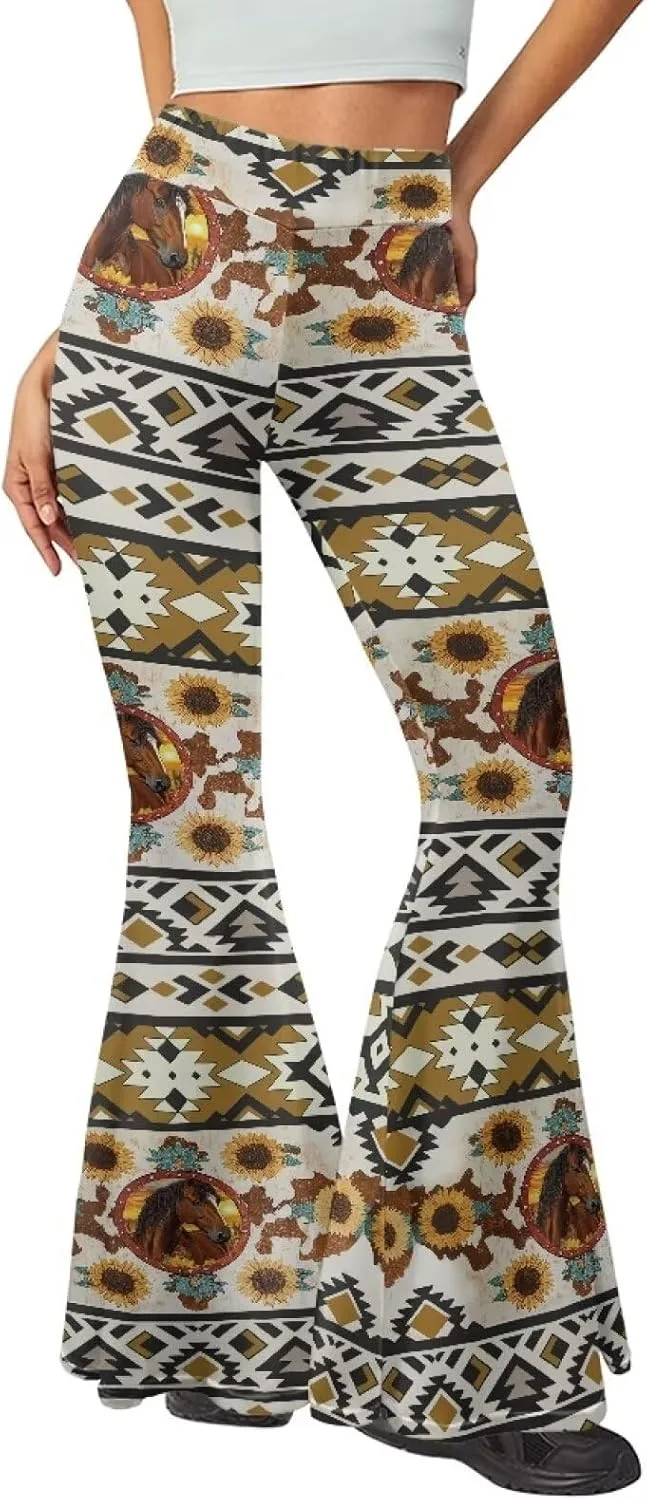 

Йога-штаны с расклешенными штанинами Aztec Srengjodk