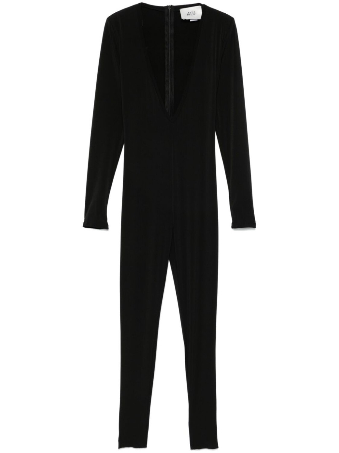 

Atu Body Couture комбинезон с V-образным вырезом, черный