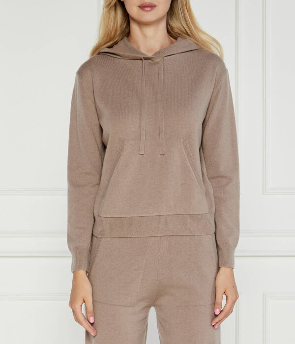 

Толстовка Max Mara Leisure из шерсти, коричневый