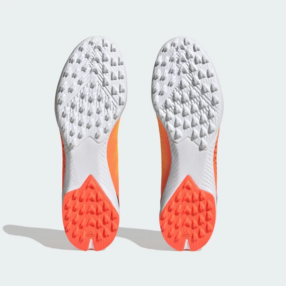 Футбольные бутсы для искусственного поля Adidas X Speedportal.3 для мужчин, золотой/черный/оранжевый — фото 3