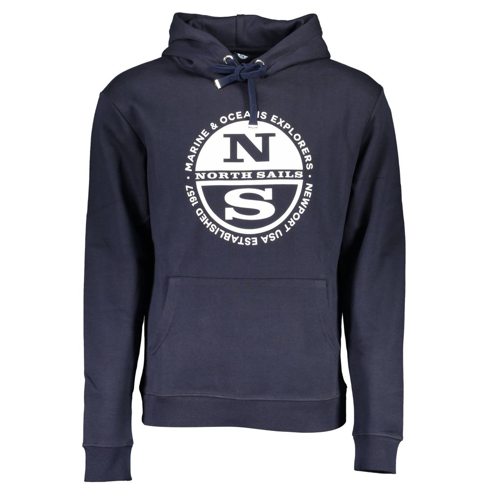 

Синий хлопковый свитер North Sails