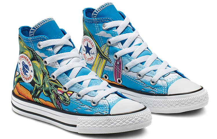 Converse All Star series Детские парусиновые туфли для детей — фото 2