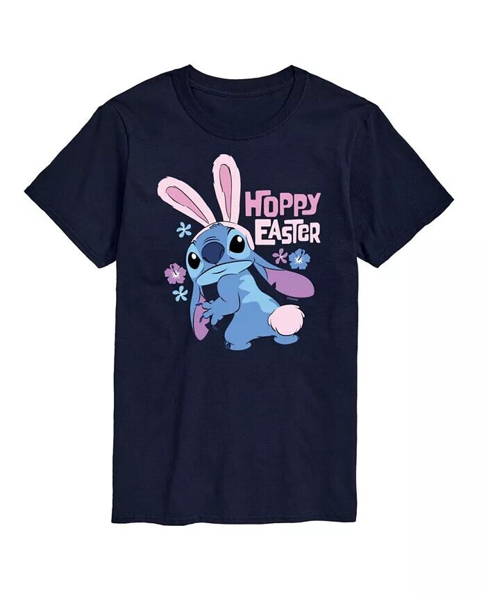 

Мужские футболки с коротким рукавом Lilo and Stitch AIRWAVES, синий