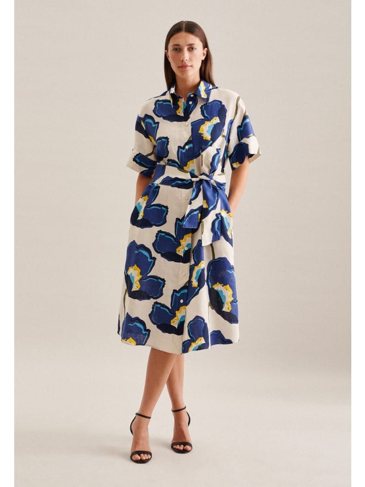 

Длинное платье Seidensticker Regular, цвет mittelblau