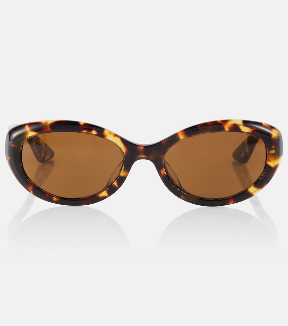 

Солнцезащитные очки 1969C из коллаборации с Oliver Peoples Khaite, коричневый