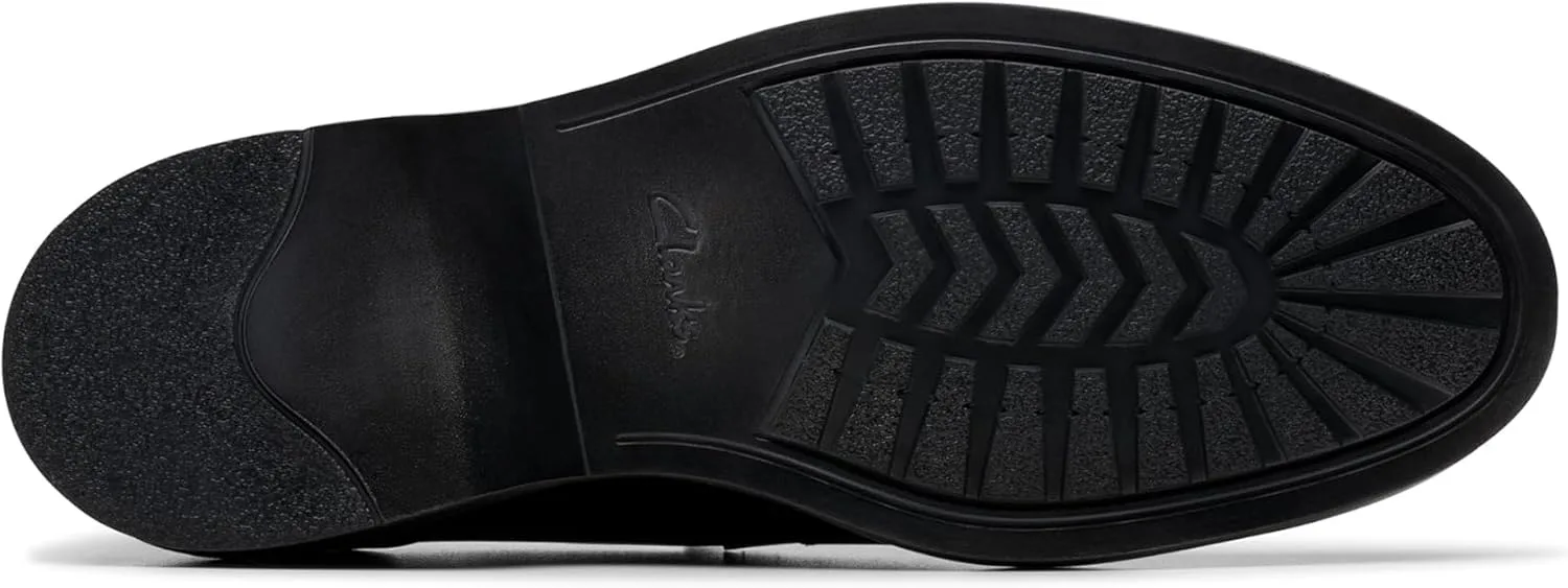 Мужские лоферы Clarks Aldwin Step, черный — фото 3