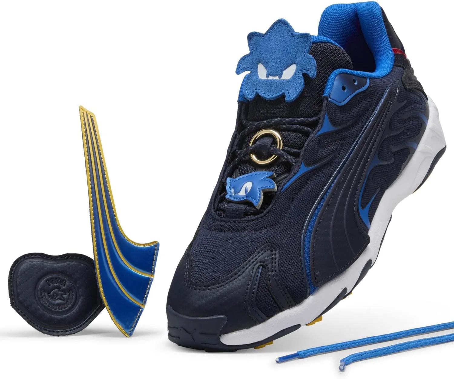 Кроссовки Puma Unisex Adult Inhale Sonic Trainers, Navy Team Royal — фото 4