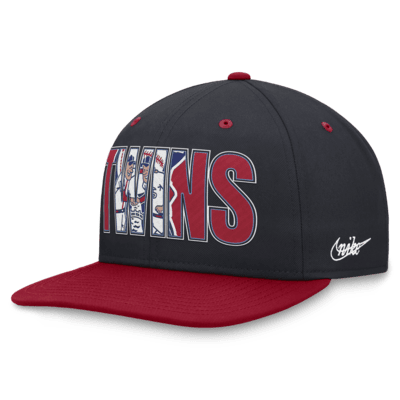 

Бейсболка Nike Minnesota Twins Pro Cooperstown, цвет College Navy/Sport Red