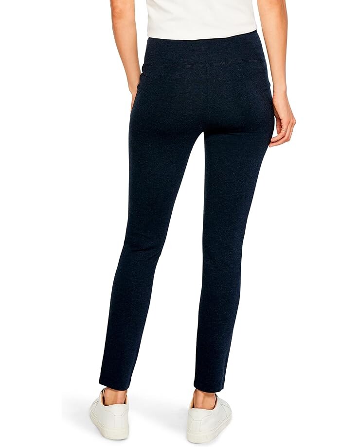 

Брюки NIC+ZOE Petite Zip Detail Leggings, цвет Black Indigo