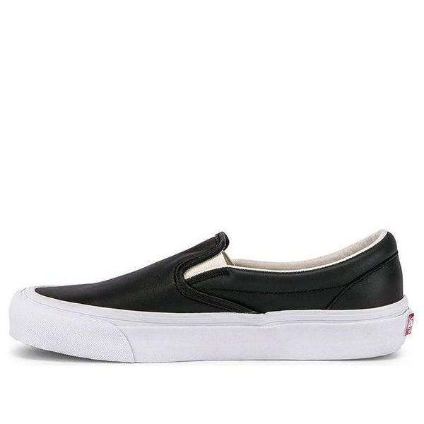 

Кроссовки og classic slip-on vault 'black' Vans, черный