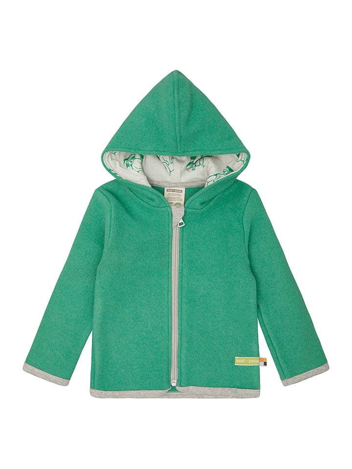 

Флисовая куртка loud + proud, зеленый