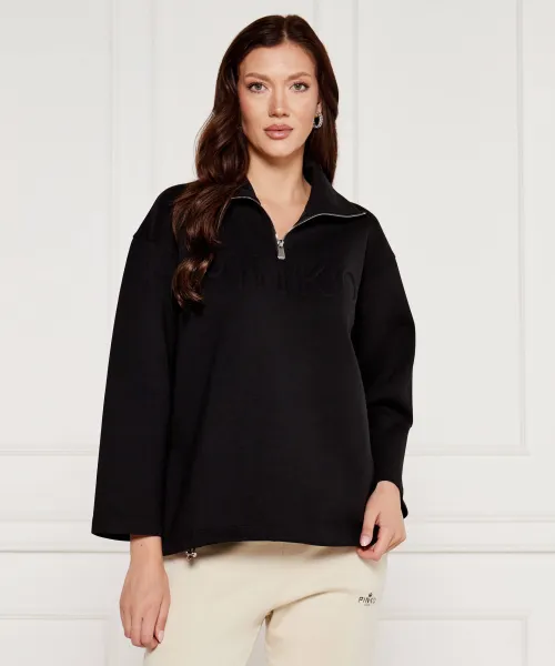 

Толстовка Regular fit Pinko, черный