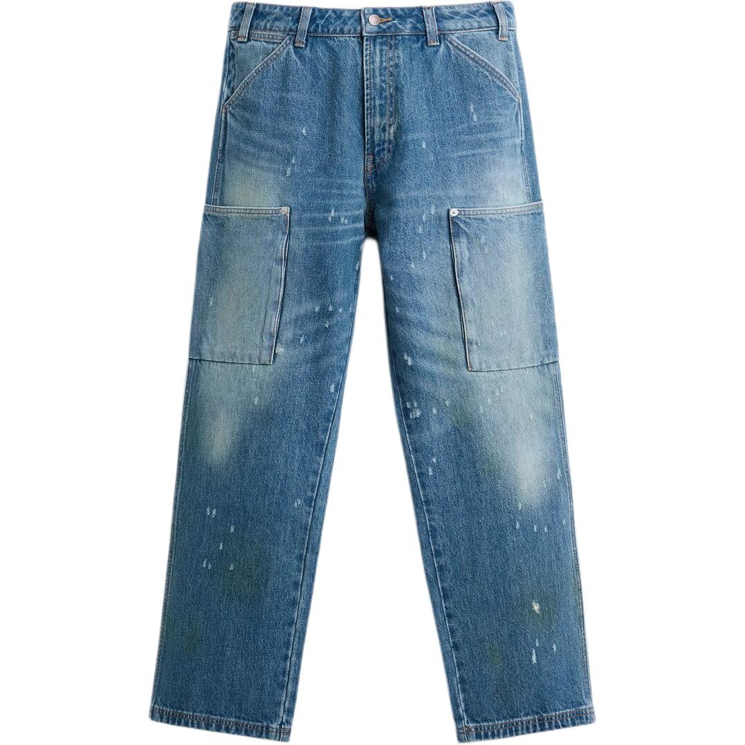 

Джинсы мужские средние синие Zara, синий