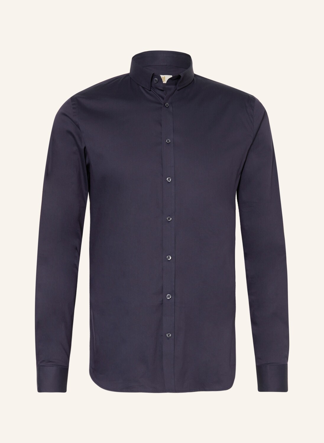 

Рубашка Q1 Manufaktur SANDRO Extra Slim Fit, темно-синий