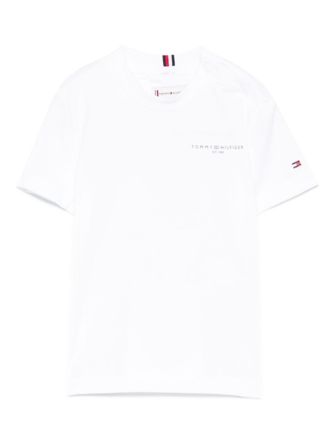 

Футболка с логотипом Tommy Hilfiger Junior, белый