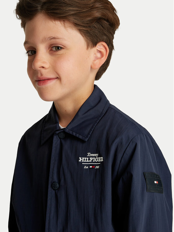 Переходная куртка стандартного кроя Coach KB0KB09364 Tommy Hilfiger, синий — фото 3