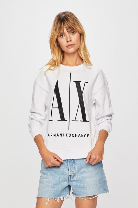 

Фуфайка Armani Exchange, белый