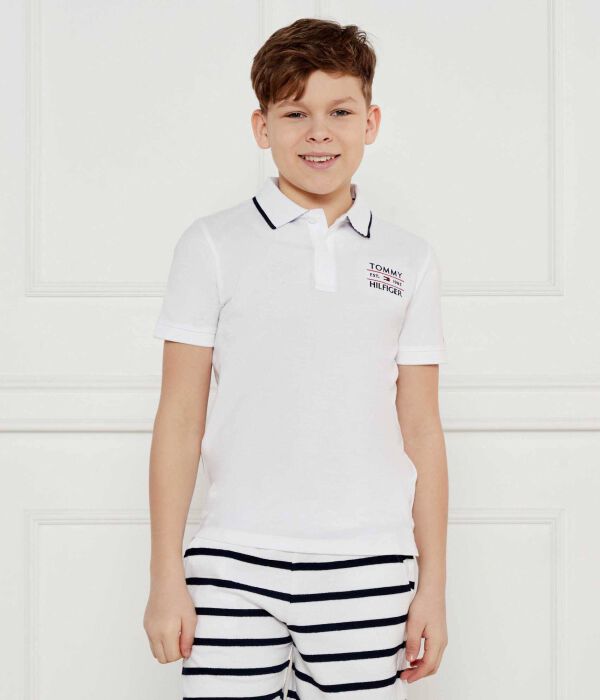 

Рубашка поло Regular fit Tommy Hilfiger, белый