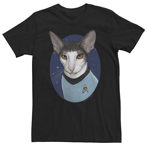 

Футболка Big & Tall Star Trek Spock cat formation Licensed Character